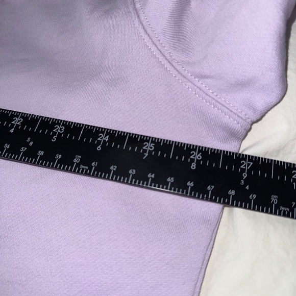 WILDFOX Dog Loves Me Sweatshirt Puffy Print Lavender Purple Pink  XL - Picture 5 of 5